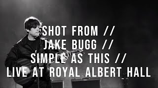 SHOT FROM // JAKE BUGG // SIMPLE AS THIS // LIVE AT THE ROYAL ALBERT HALL 2023