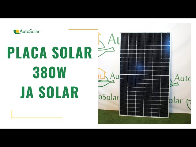 Panel JA Solar 380W Monocristalino PERC
