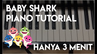 Download lagu Learn Piano in 3 Minutes - Baby Shark Tutorial (Indonesian) | Fast Piano Lesson mp3