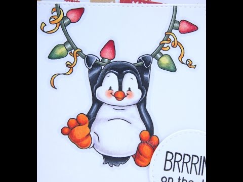 Penguin Light Me Up - Color Wednesday 39