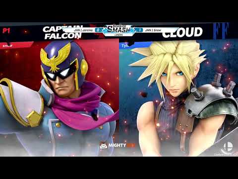 SeaSideSmash #8: JHN | Snow (Captain Falcon) vs JHN | Jarcino (Bowser, Cloud) - Smash Ultimate