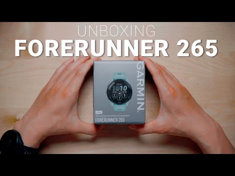 [UNBOXING] GARMIN FORERUNNER 265