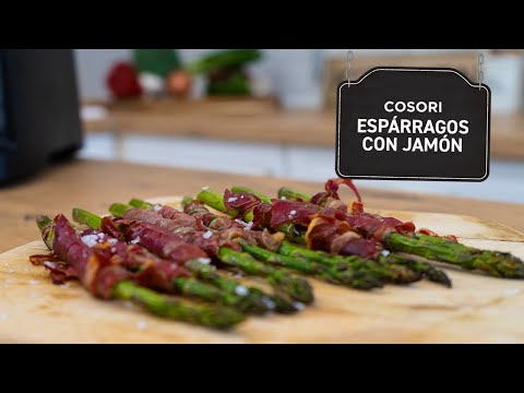 Espárragos con crujiente de jamón: ¡una receta para triunfar!