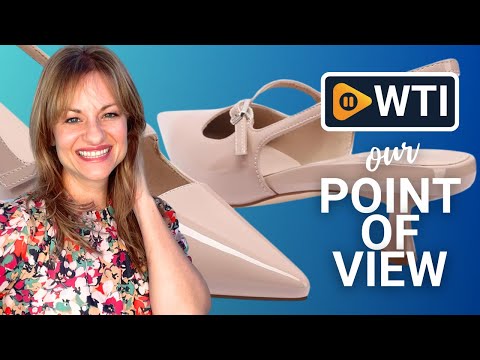 MIRAAZZURRA Slingback Kitten Heels Pumps Pointed Toe Patent Leather Low Heel Slip On Dress Shoes with Buckle Strap for Dating Party Working 7.5 Nude - WTI product video review