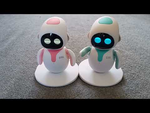 What do Pink and Blue Eilik do together? #eilik #eilikrobot #energizelab