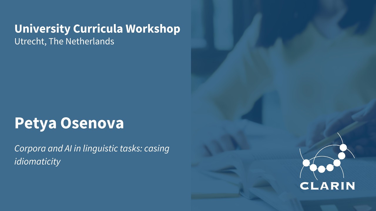 Corpora tutorial