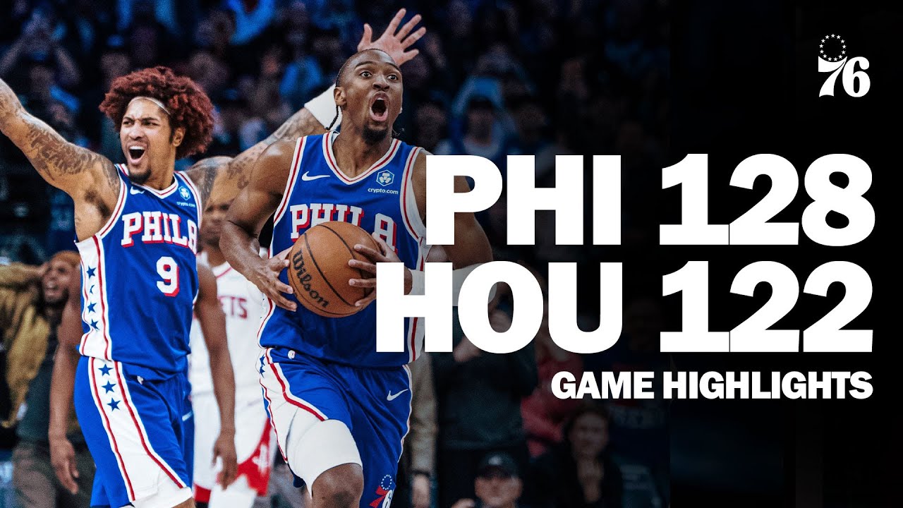 Game Highlights: Philly Knocks Off Houston in Overtime