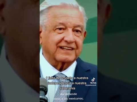 A Mexico se le respeta así defiende amlo a los mexicanos