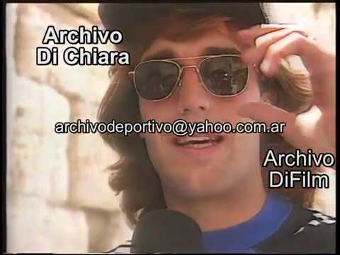 La Seleccion Argentina en Israel con Maradona Goycochea Simeone Bastituta 1994 BC-0172 DiFilm