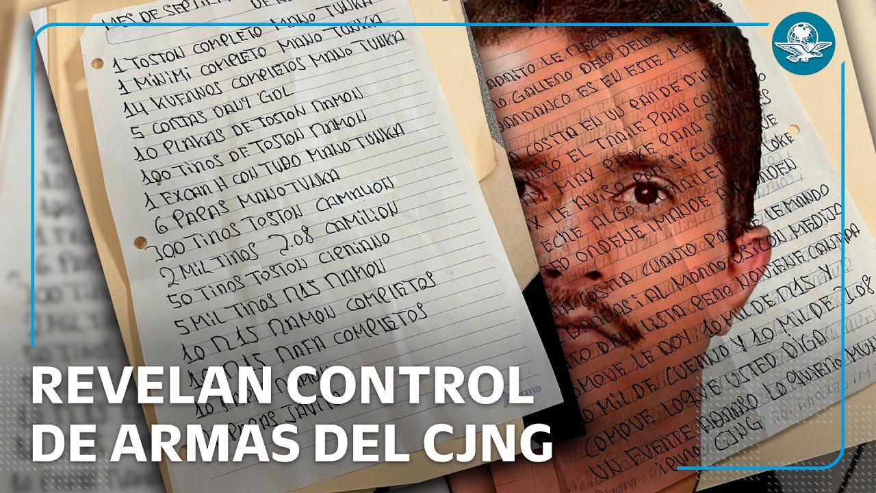 CJNG registra arsenal y granadas en reportes internos hallados