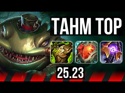 TAHM KENCH vs MORDEKAISER (TOP) | 8/1/7, Dominating | EUW Diamond | 25.23