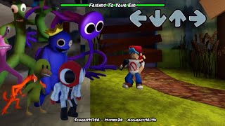 Cover art for Fnf rainbow friends