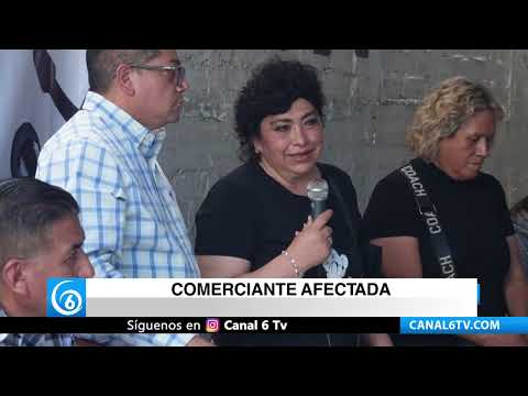 Video: Comerciantes de La Paz denuncian agresiones y despojo de sus fuentes de trabajo