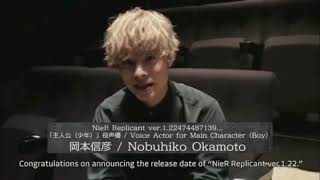 NieR, massage from Nobuhiko Okamoto