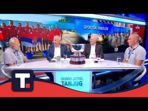 Zlatni ribolovci - Milan Milosavljević i Dejan Rajić • DOBRO JUTRO TANJUG