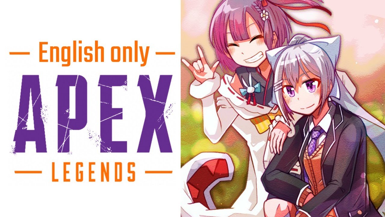 【APEX】Only English GAME-DAY!!! 【にじさんじ / 樋口楓 / 天神子兎音 】