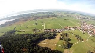 preview picture of video 'Goldener Oktoberflug 2013 am Buchenberg'