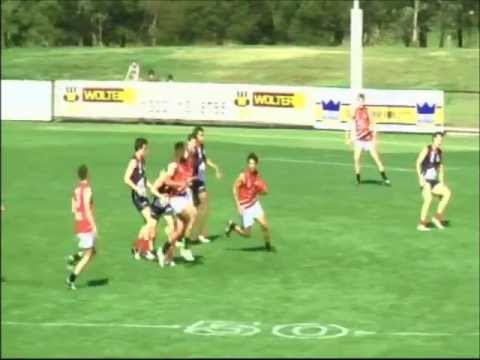 Lloydy's first Dolphins grab v Casey R1 2013