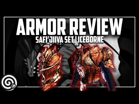 ARMOR REVIEW - Safi'Jiiva Set | MHW Iceborne