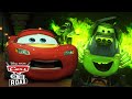 Ghost Cars Chase Lightning McQueen In Cars On The Road Pixar Cars