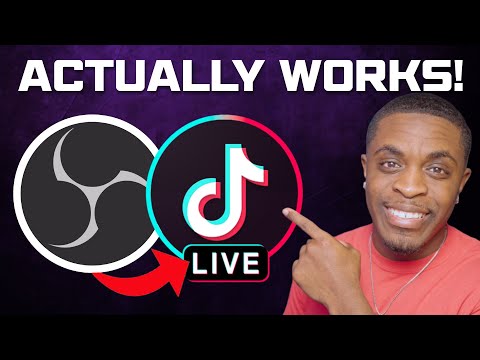 Stream to TikTok Using OBS | This ACTUALLY Works!