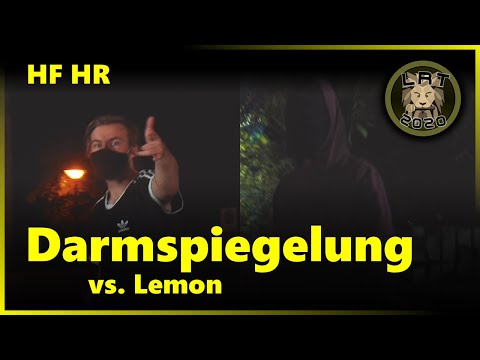 LRT 2020 | Darmspiegelung vs. Lemon | Halbfinale (01/02) HR | (prod. by: Peat)