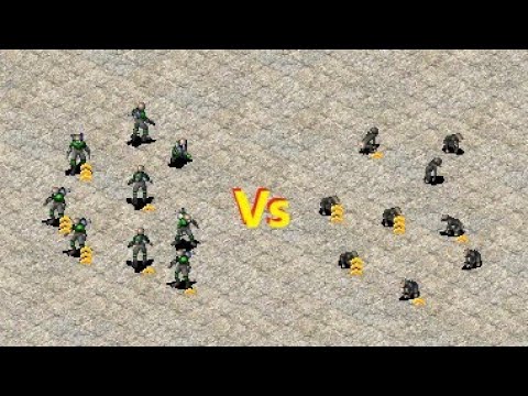 Initiates vs Monkeys - Red Alert 2