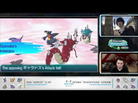 Top 4B Shoma Honami vs Dan aDrive Clap ONOG VGC 17 Pokemon Invitationals