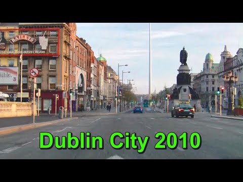 Driving Around Dublin City in April, 2010