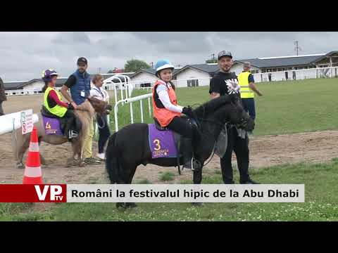Români la festivalul hipic de la Abu Dhabi
