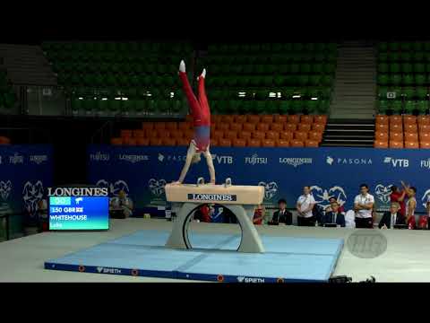 WHITEHOUSE Luke (GBR) - 2019 Artistic Junior Worlds, Gyor (HUN) - Qualifications Pommel Horse