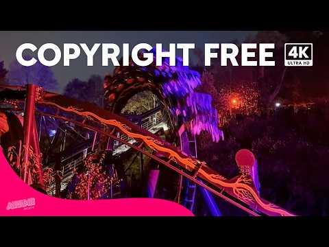 Alton Towers - Nemesis Reborn Offride Footage (4k 60fps • Copyright Free)