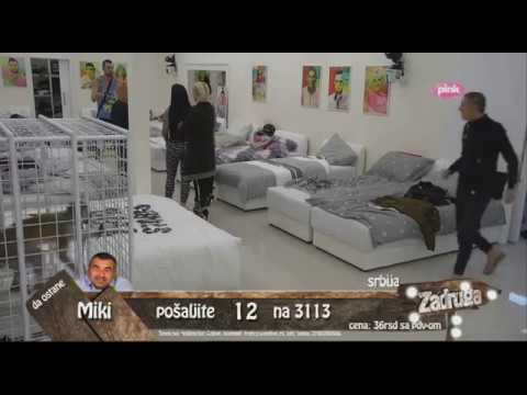 Zadruga - Anđela Veštica šamara Đeksona - 10.09.2017.