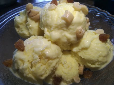 Custard Ice Cream | How to make ice cream at home in telugu |Ice cream