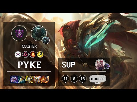 Pyke Support vs Rakan - KR Master Patch 11.23