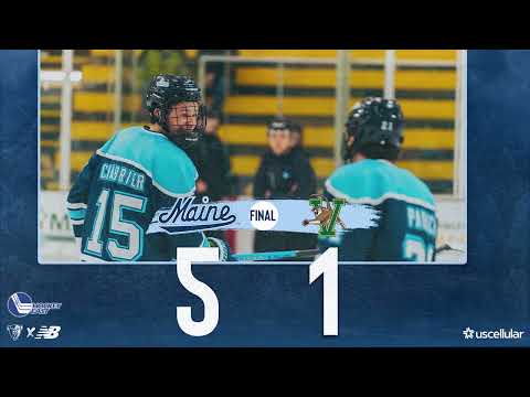 Highlights: Men's Hockey Completes Sweep at Vermont
