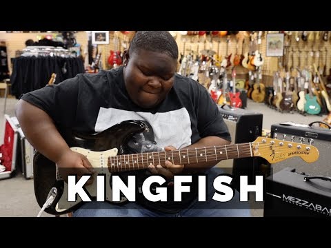 Christone "KINGFISH" Ingram playing a 1989 Fender Stratocaster | Norman's Rare Guitars
