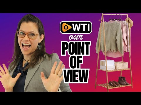 Bamboo Clothing Rack with Top Hanging Garment Rod - WTI product video review