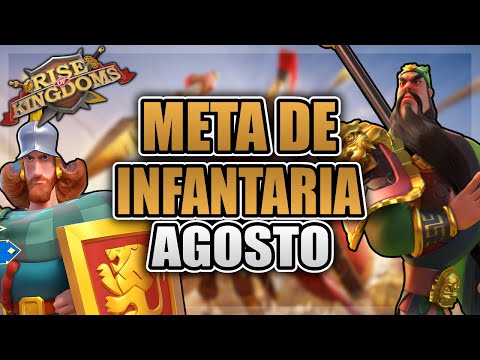 MELHORES COMANDANTES E DUPLAS DE INFANTARIA [AGOSTO 2024]- RISE OF KINGDOMS