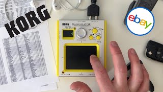 Video thumbnail for Cool Find: Korg KO-1 Kaossilator (from eBay) by Musical Miscellany