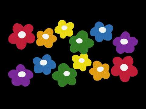 "Springtime Blossoms | Baby Sensory Video with Colorful Flowers & Calming Music"