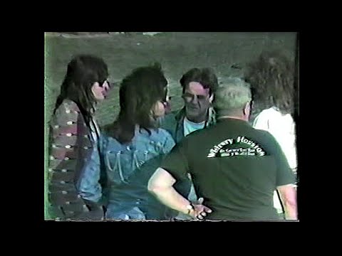 Pete Way and Paul Chapman of UFO visit Hell's Gate in Waysted!! Iron Maiden Canadian Tour 1987