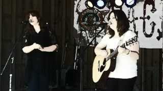 The Secret Sisters - RIVER JORDAN original song inspired by Ralph Stanley, Wakarusa Arkansas 2012