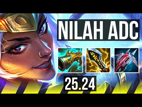 NILAH & Taric vs MISS FORTUNE & Elise (ADC) | EUW Master | 25.24