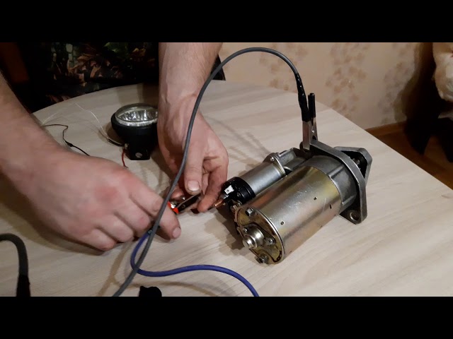 Как Проверить Стартер На Работоспособность От Аккумулятора Приора