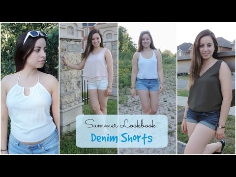 Summer Lookbook ♡ Denim Shorts