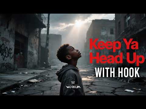 "Keep Ya Head Up" (with hook) | Rap Instrumental | Dark Piano Beat