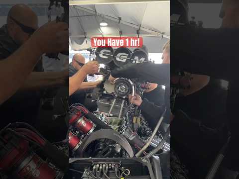 1 hour rebuild in 1 minute #nhra #chadgreen #topfuel #nitrofunnycar
