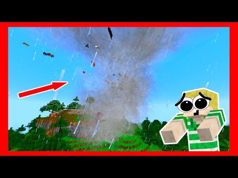 🤬KÆMPE FARLIG TORNADO SMADRER ALT!!🤬 - Dansk Minecraft Titanic #7