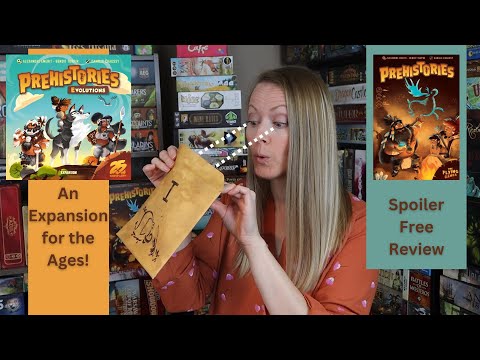 EVOLUTIONS | Expansion for PREHISTORIES (Spoiler-Free Review!)